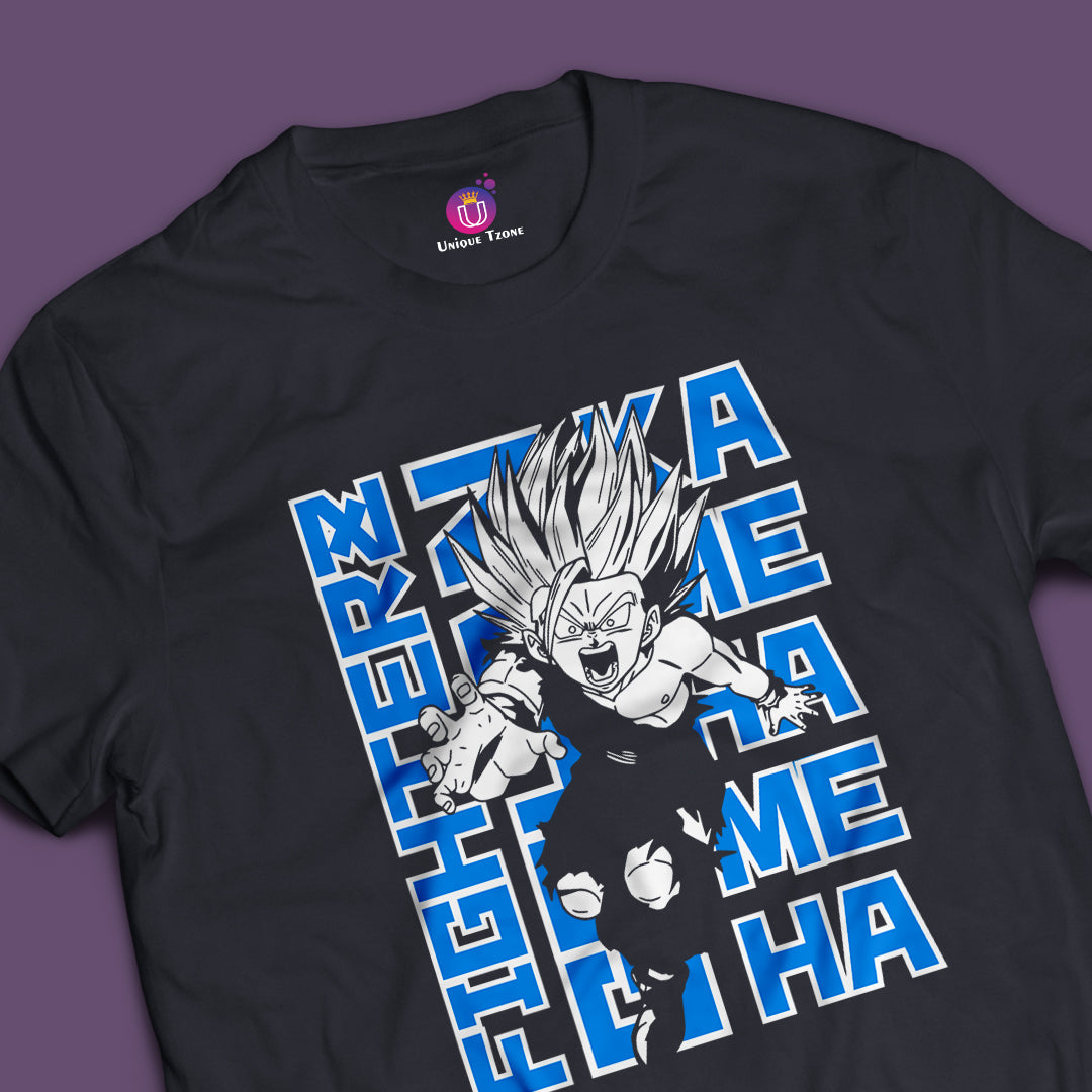 Fighter Goku Dragonball Z Half Sleeve Unisex Anime Tshirt