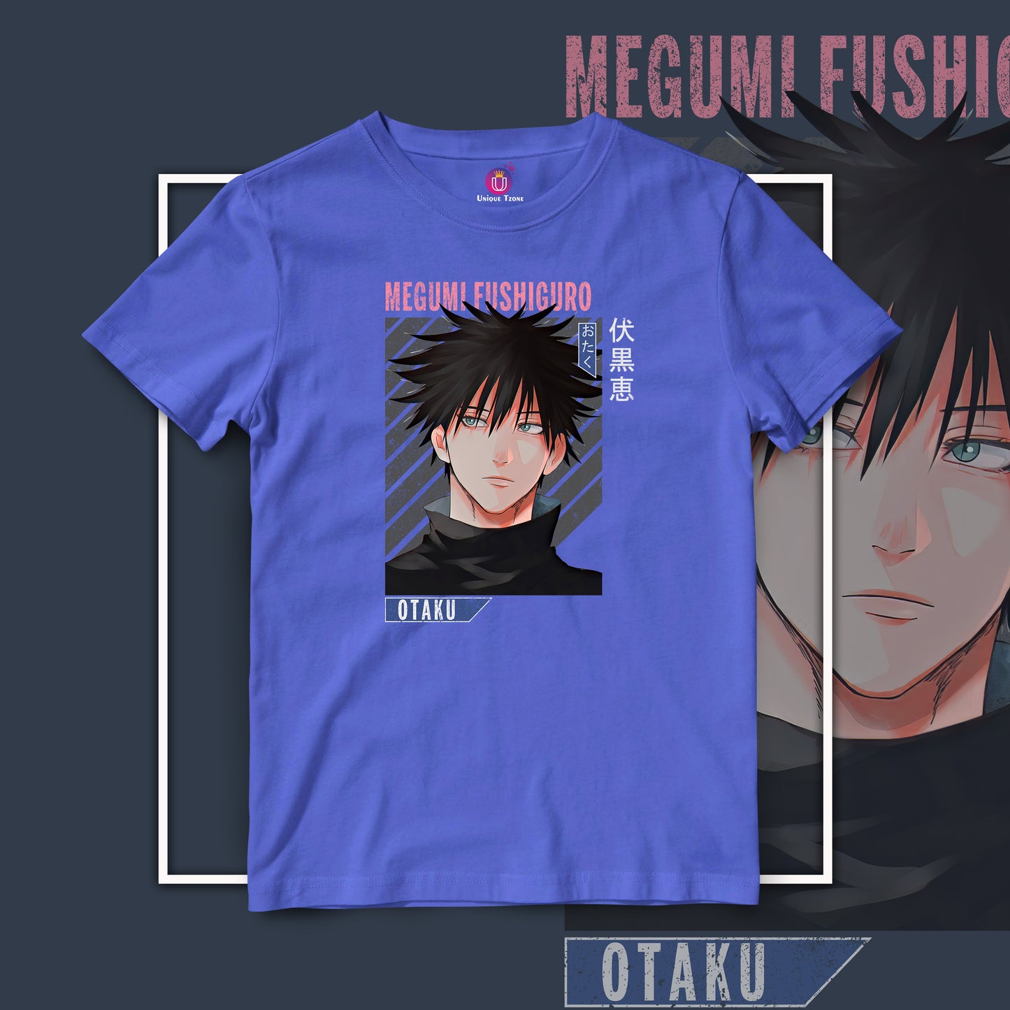 Megumi Fushiguro Jujutsu Kaisen Anime Graphics Unisex Tshirt