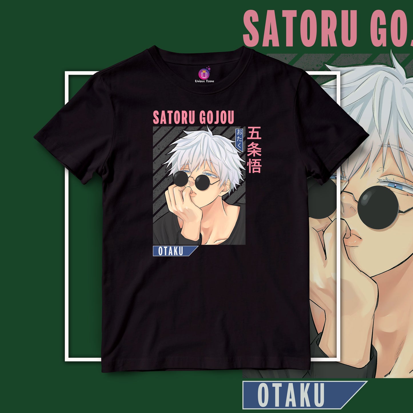 Gojo Satoru Jujutsu Kaisen Anime Graphics Unisex Tshirt