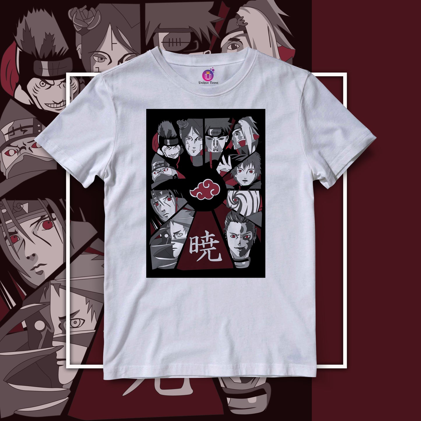 Akatsuki Day Break Naruto Anime Graphics Half Sleeve Unisex Tshirt