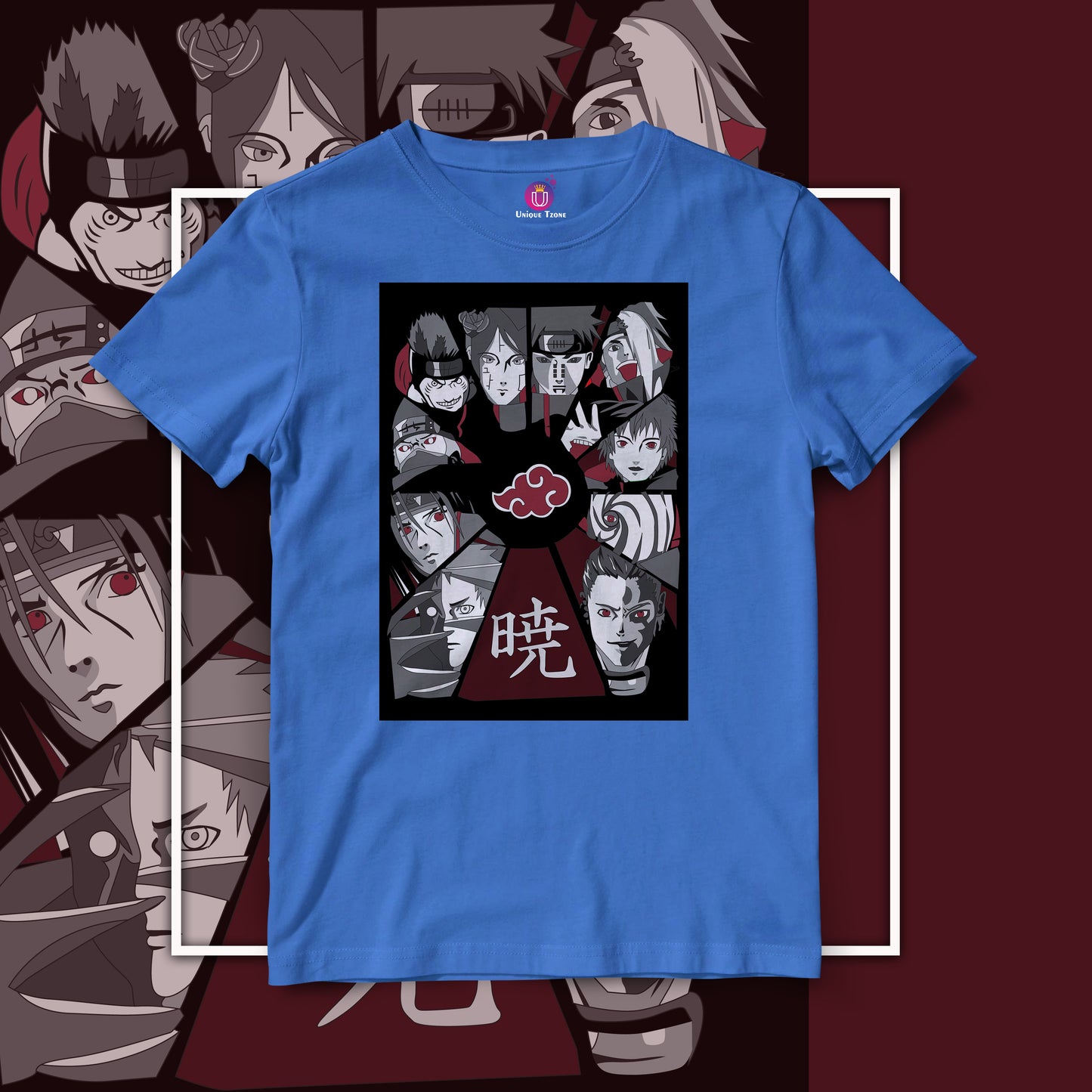 Akatsuki Day Break Naruto Anime Graphics Half Sleeve Unisex Tshirt