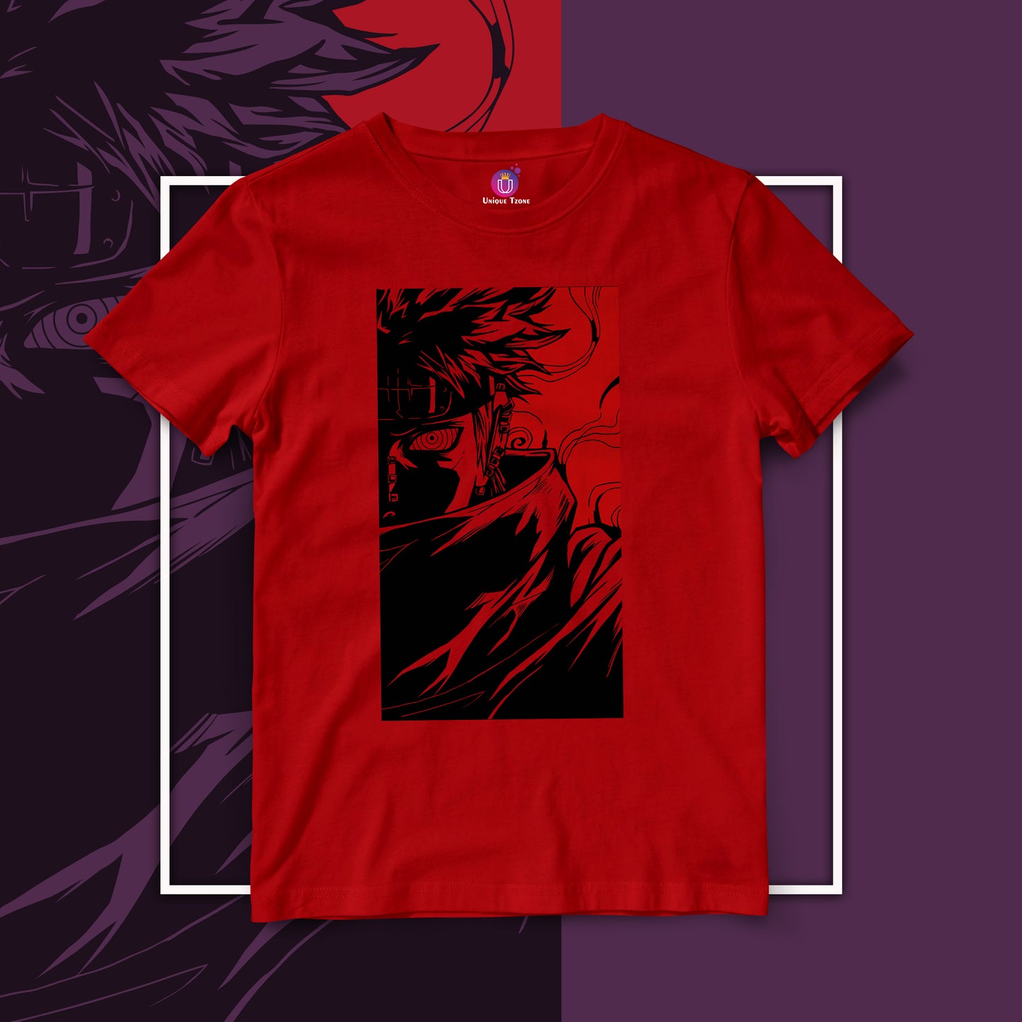 Eyes Of Nagato Naruto Half Sleeve Unisex Anime Tshirt