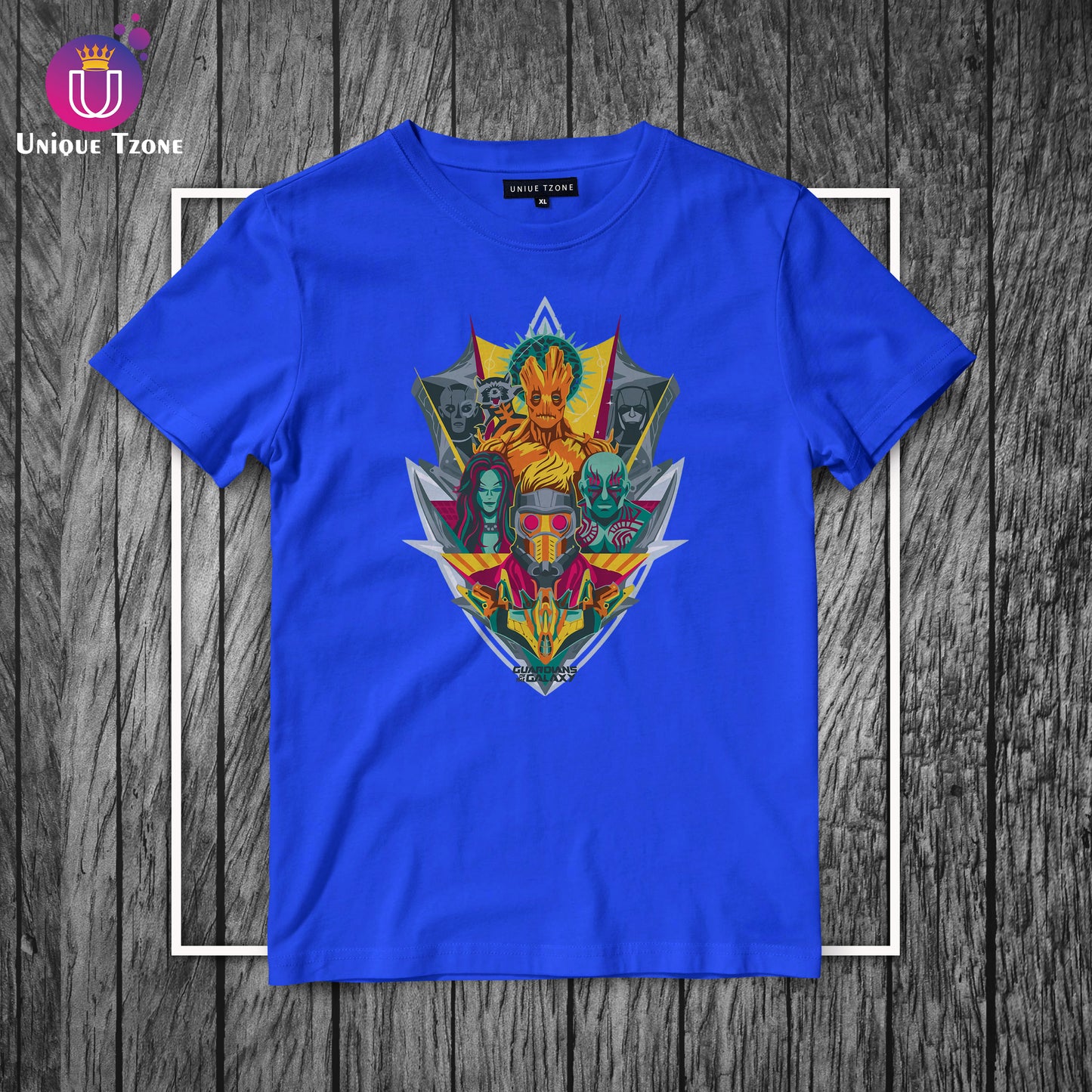 Guardians Of The Galaxy Marvel's Round Neck Half Sleeve Cotton T-shirt