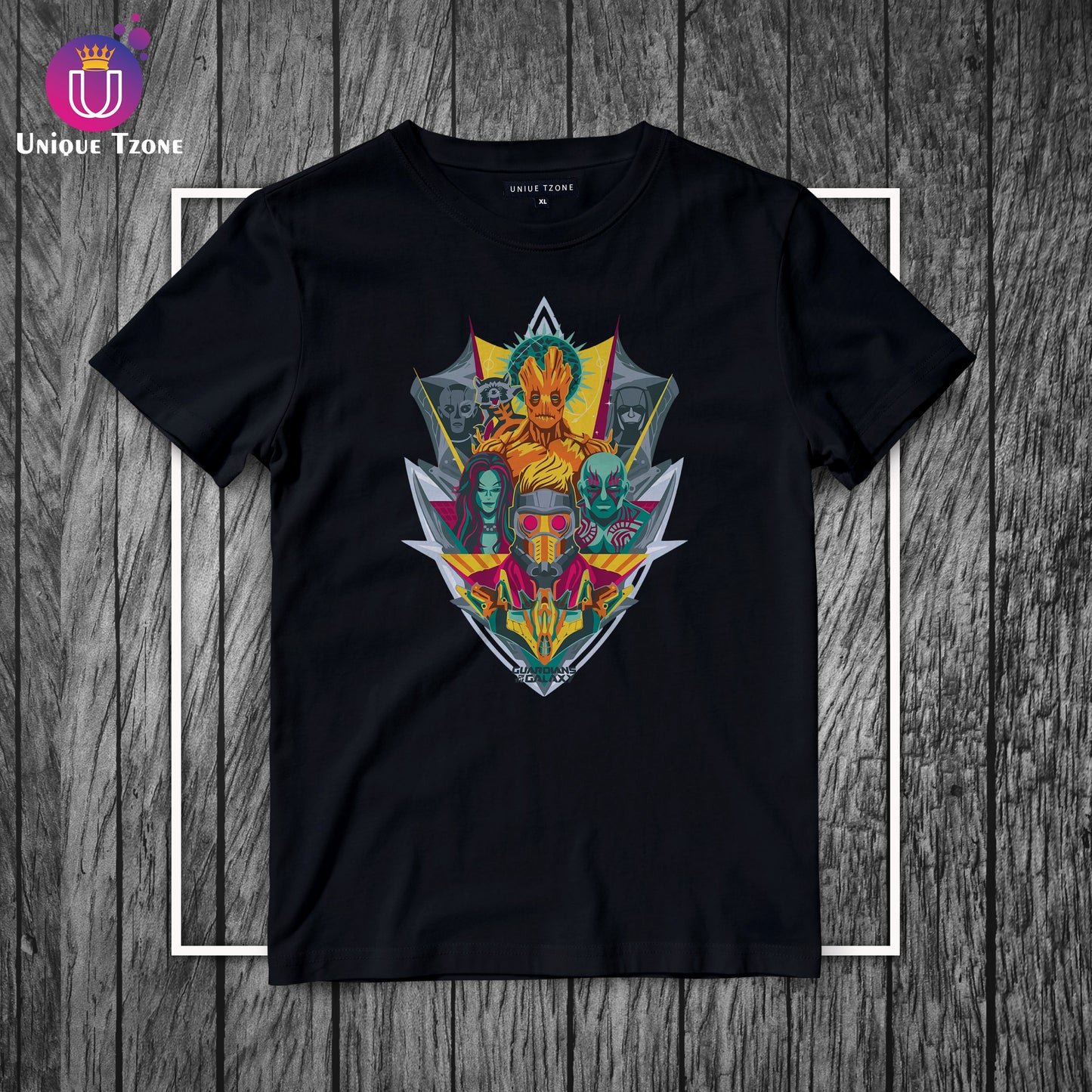 Guardians Of The Galaxy Marvel's Round Neck Half Sleeve Cotton T-shirt