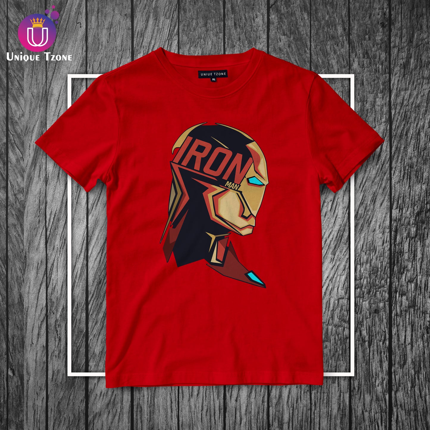 Iron Man Marvel's Round Neck Half Sleeve Pure Cotton T-shirt
