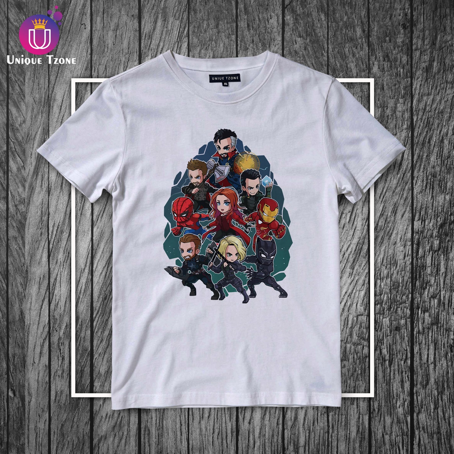Marvel Avengers Round Neck Half Sleeve Marvel Cotton T-shirt