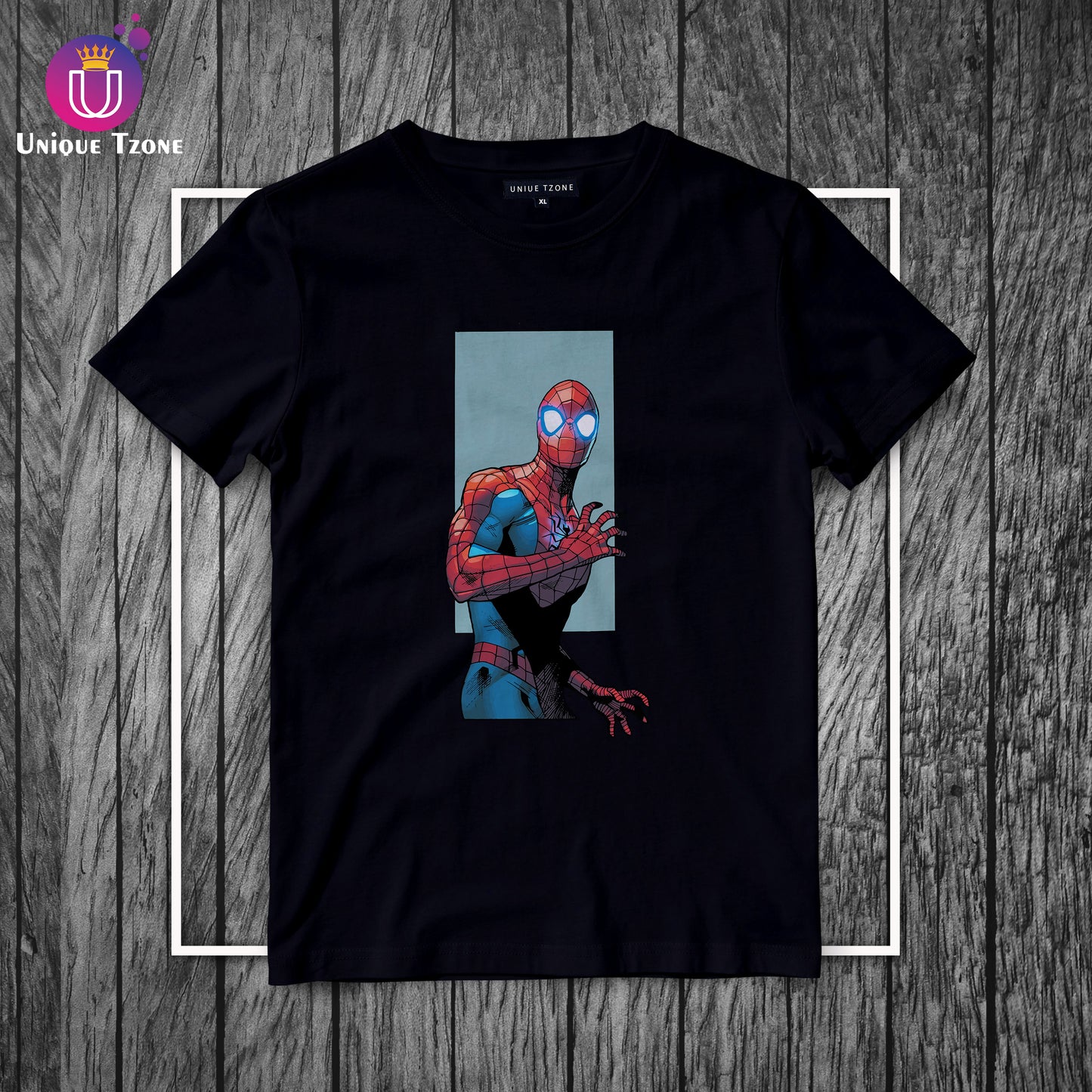 Marvel's Spider Man Half Sleeve Round Neck Cotton T-shirt