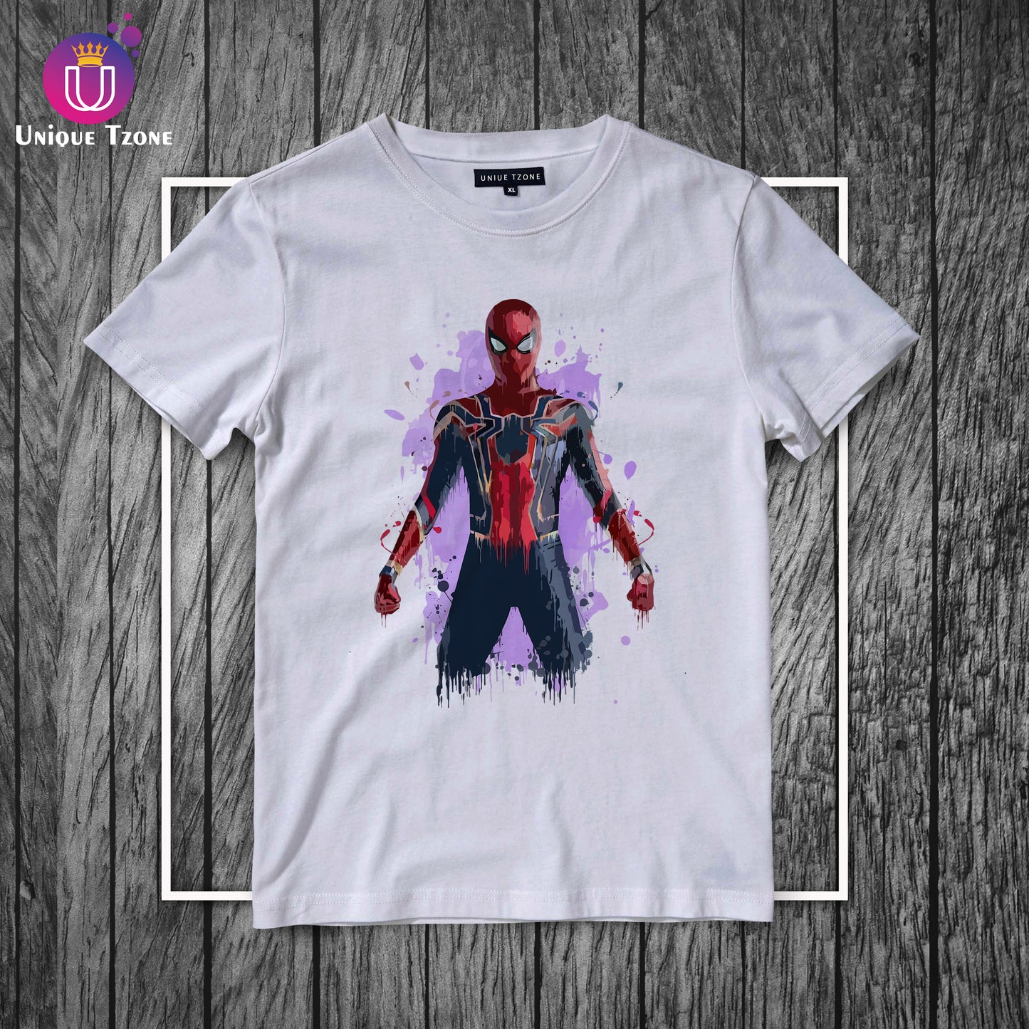 Ultimate Spider Man Marvel's Round Neck Half Sleeve Cotton T-shirt