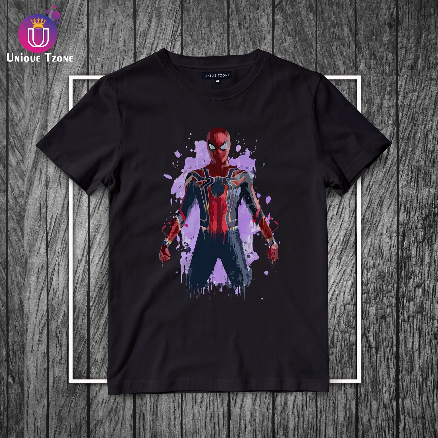 Ultimate Spider Man Marvel's Round Neck Half Sleeve Cotton T-shirt
