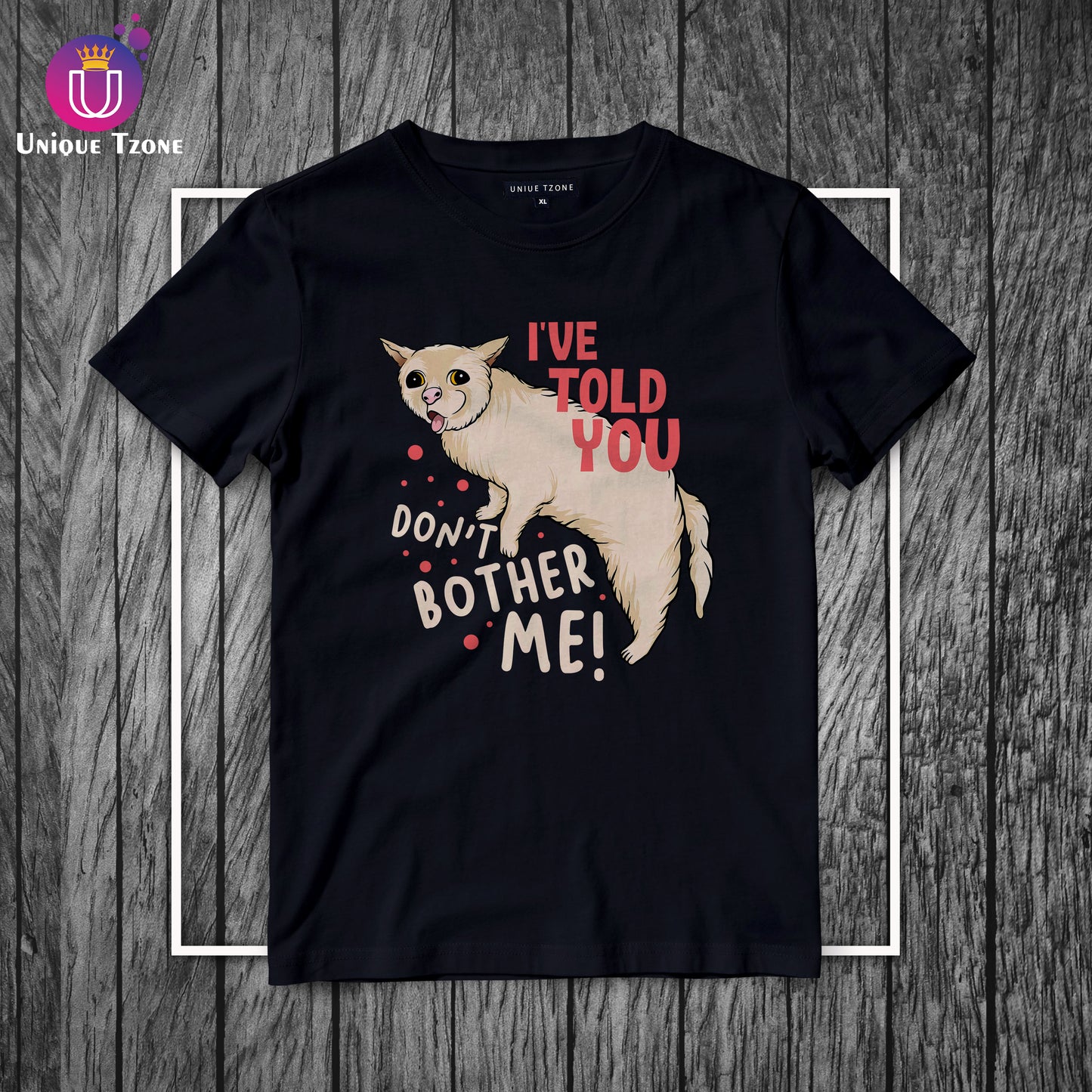 Don't Bother Me Women Half Sleeve Cotton T-shirt