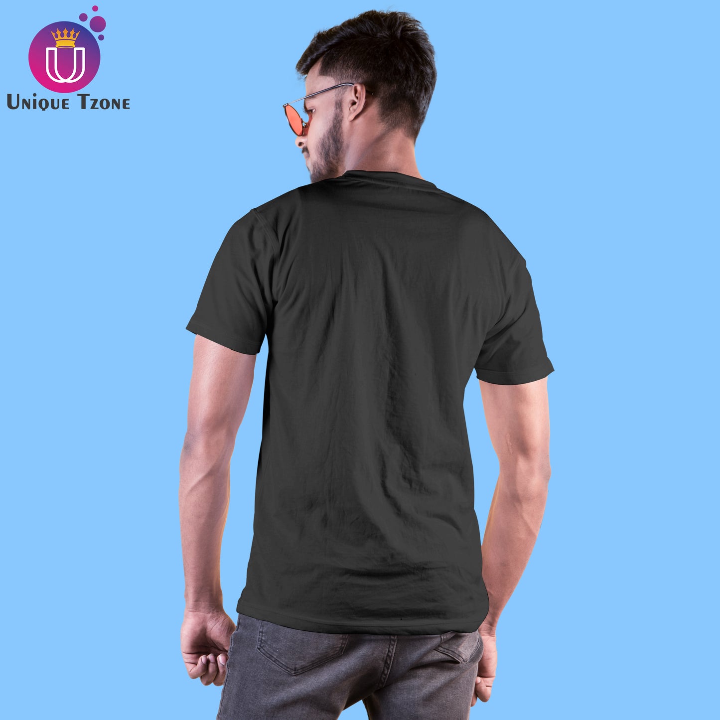 Genius Dexter Boy Round Neck Half Sleeve Men's Cotton T-shirt