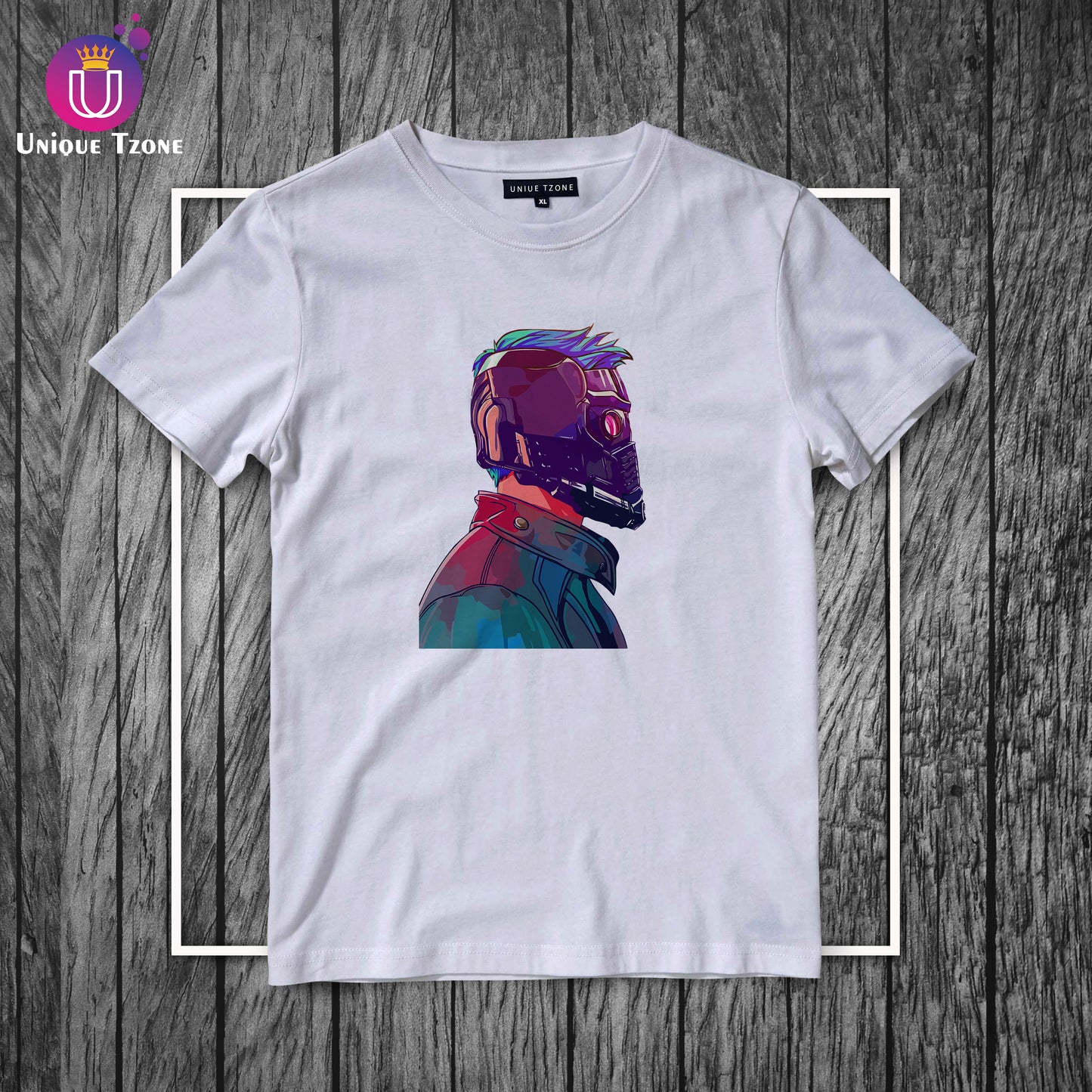 Star Lord Marvel's Round Neck Half Sleeve Cotton T-shirt