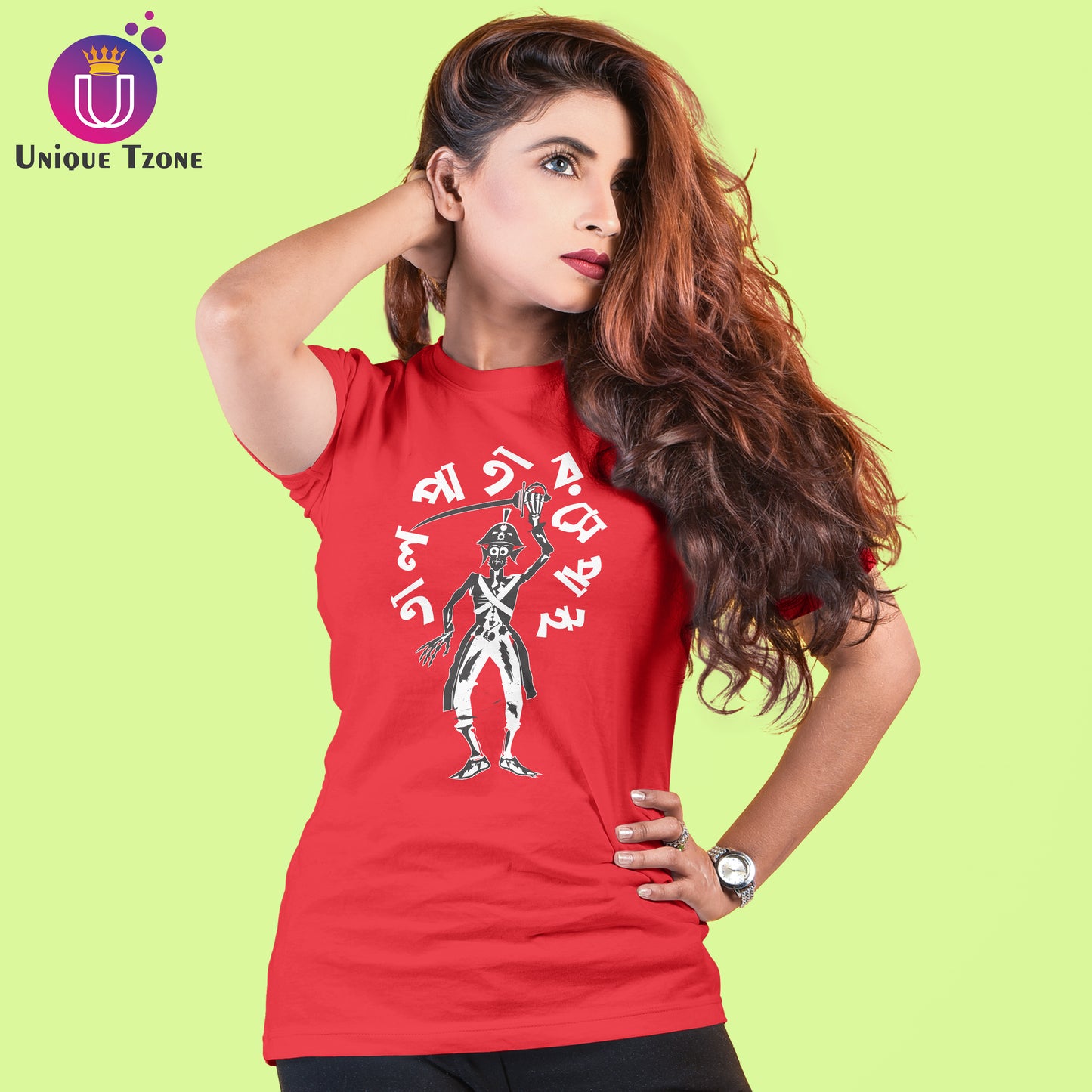 Taal Patar Sepai Bengali Graphics Cotton Tshirt