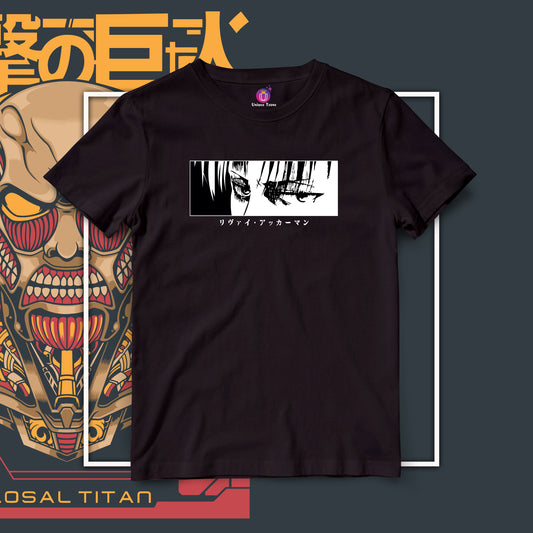 Eye Of Eren Attack Of The Titan Half Sleeve Unisex Cotton Tshirt