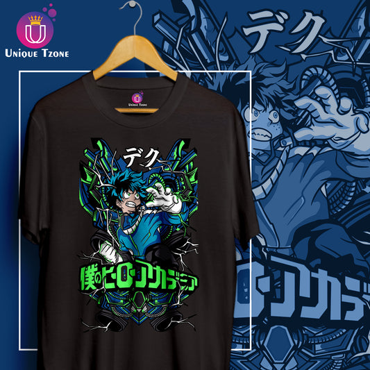 Japanese Great Anime Cotton Graphics Unisex Half Sleeve Round Neck Tshirt