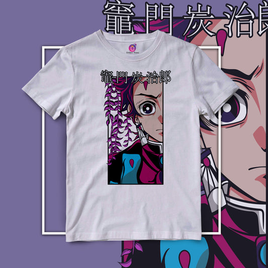 Kamado Tanjiro Demon Slayer Half Sleeve Unisex Anime Tshirt