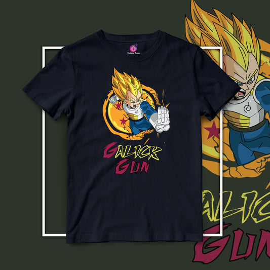 Vegeta Mood Dragon Ball Z Half Sleeve Round Neck Unisex Cotton Tshirt