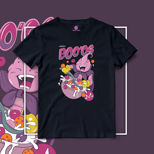 Booos Dragon Ball Z Half Sleeve Round Neck Unisex Cotton Tshirt