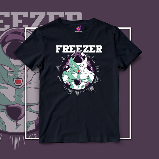 Freezer Anime Graphics Dragon Ball Z Half Sleeve Round Neck Unisex Anime Tshirt