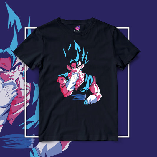 Goku's Mood Dragon Ball Z Half Sleeve Round Neck Unisex Anime Tshirt