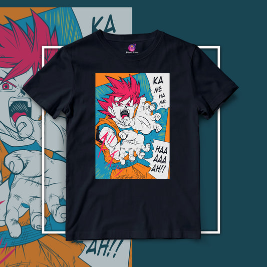 Goku Supermacy Dragon Ball Z Half Sleeve Unisex Anime Tshirt