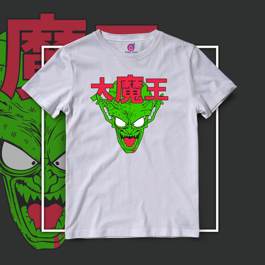 Piccolo Dragon Ball Z Half Sleeve Round Neck Unisex Anime Tshirt