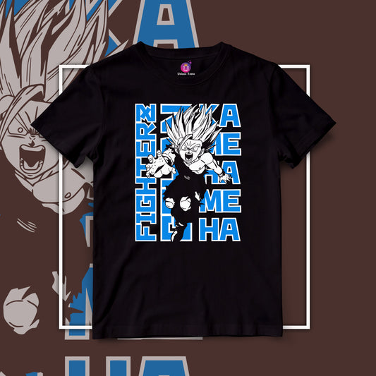Fighter Goku Dragonball Z Half Sleeve Unisex Anime Tshirt