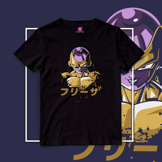 Frieza Dragonball Z Half Sleeve Round Neck Unisex Anime Tshirt