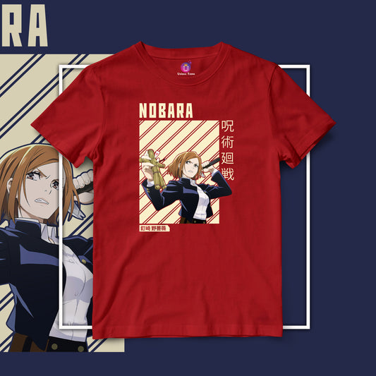 Nobara Jujutsu Kaisen Half Sleeve Unisex Anime Tshirt
