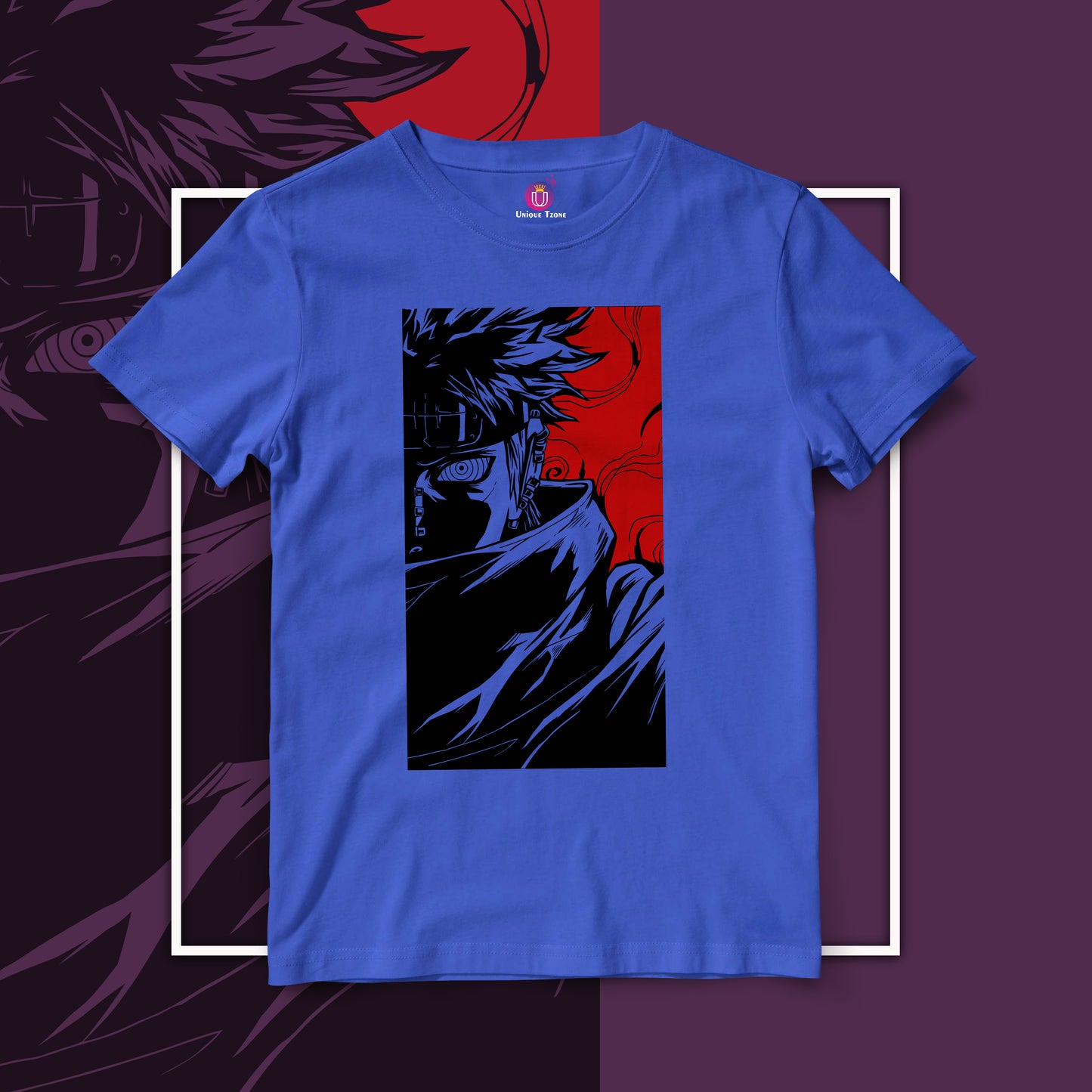 Eyes Of Nagato Naruto Half Sleeve Unisex Anime Tshirt
