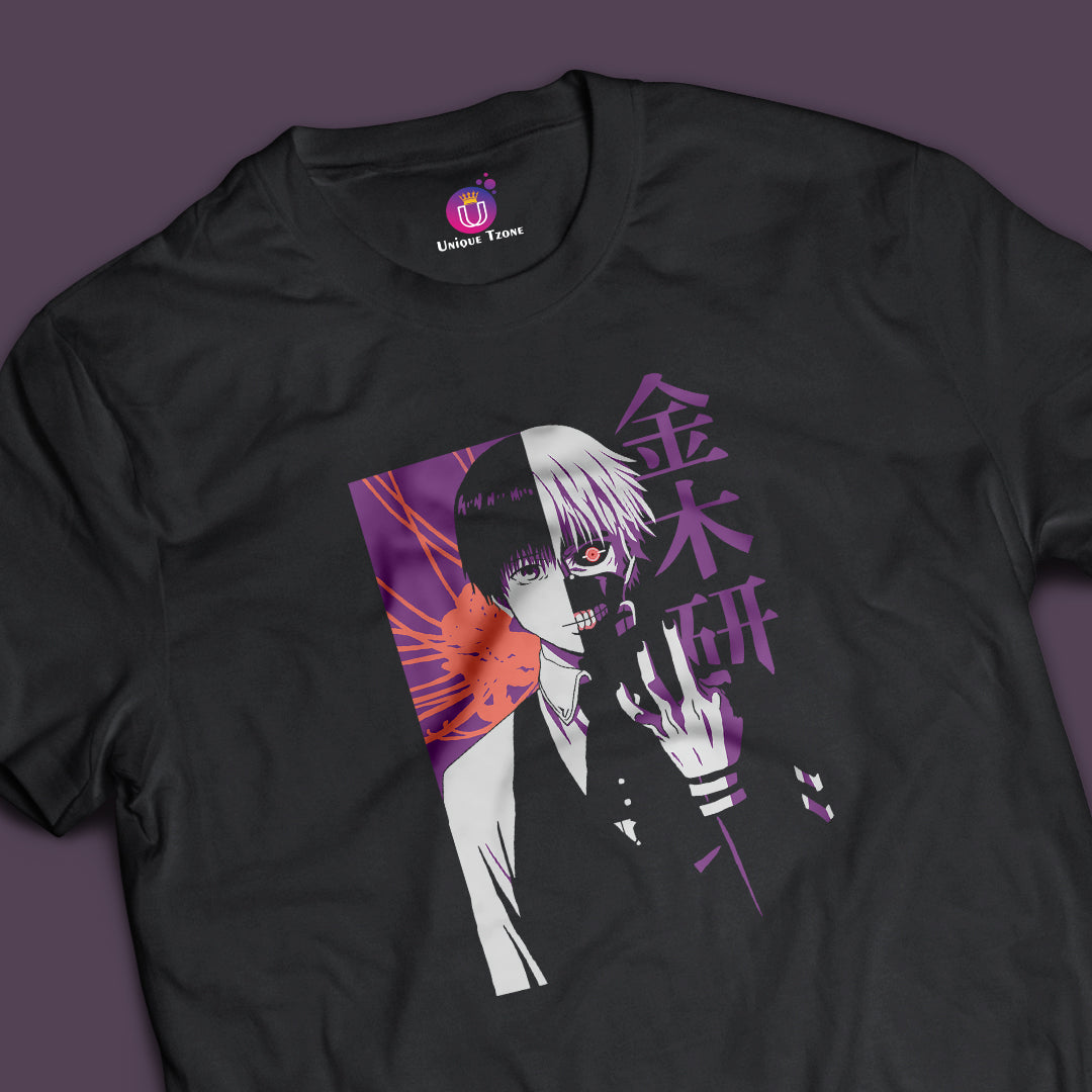 Koutarou Amon Tokyo Ghoul Half Sleeve Unisex Anime Tshirt