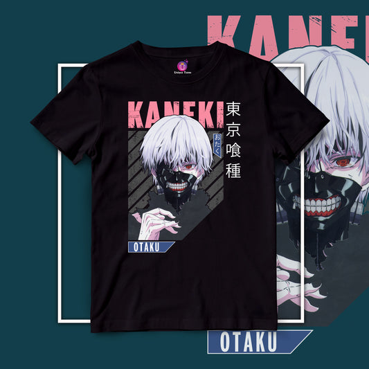 Ken Kaneki Tokyo Ghoul Half Sleeve Unisex Anime Tshirt
