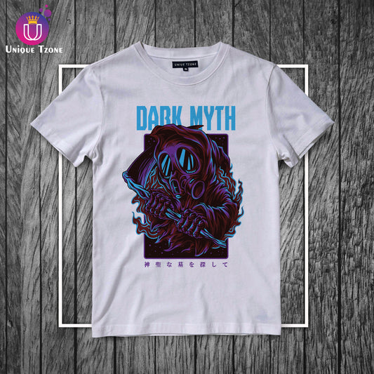 Dark Myth Urban Graphics Round Neck Half Sleeve Cotton t-shirt