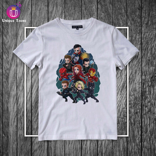 Marvel Avengers Round Neck Half Sleeve Marvel Cotton T-shirt