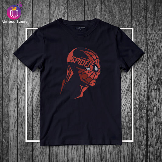 Spider Man Round Neck Half Sleeve Marvel's Cotton T-shirt