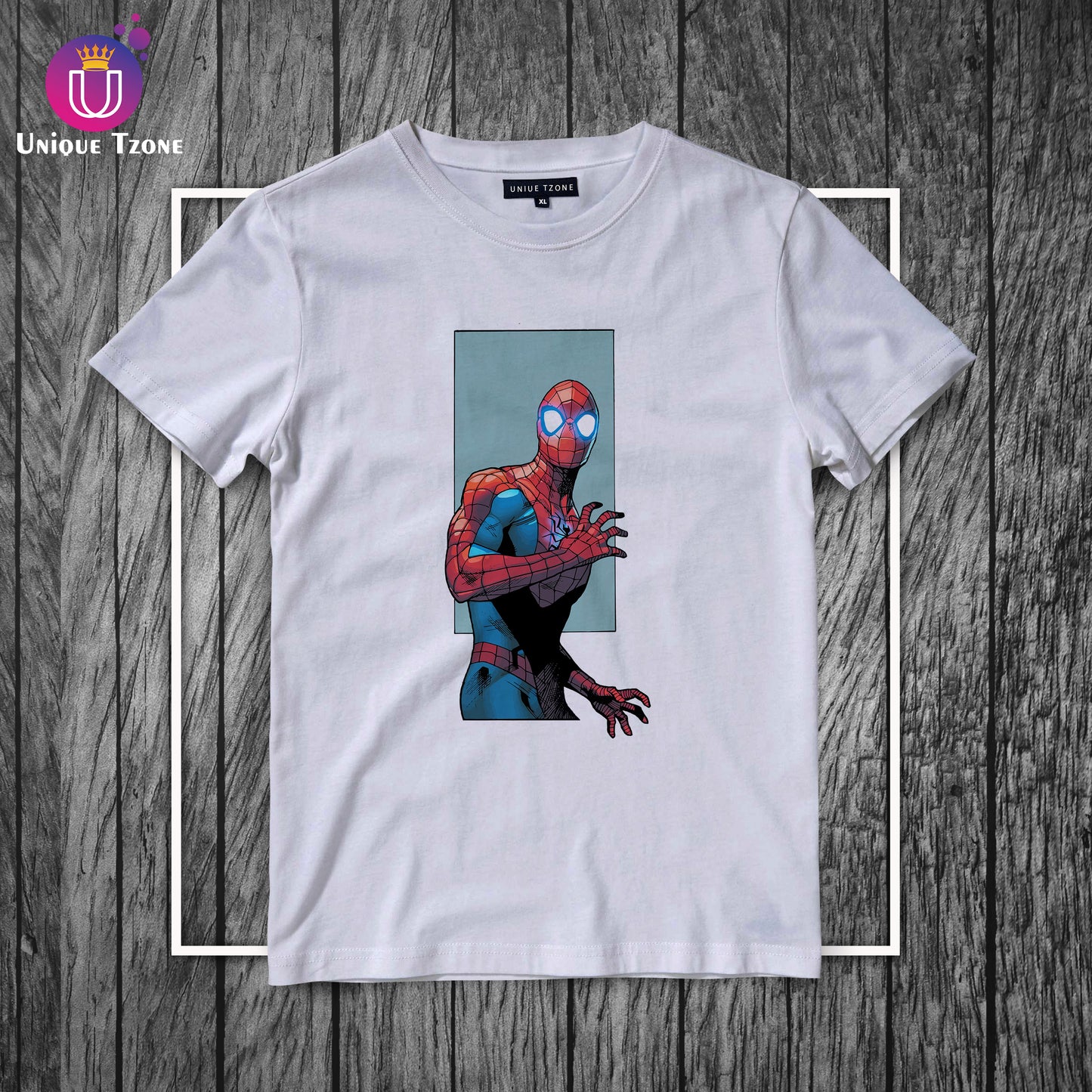 Marvel's Spider Man Half Sleeve Round Neck Cotton T-shirt