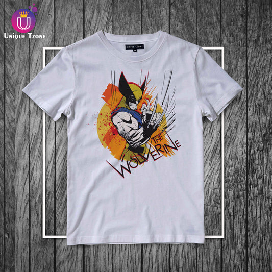 The Wolverine Men's Half Sleeve Cotton T-shirt