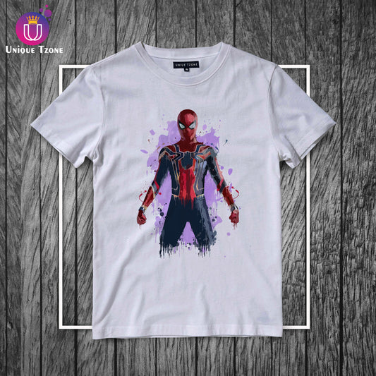 Ultimate Spider Man Marvel's Round Neck Half Sleeve Cotton T-shirt