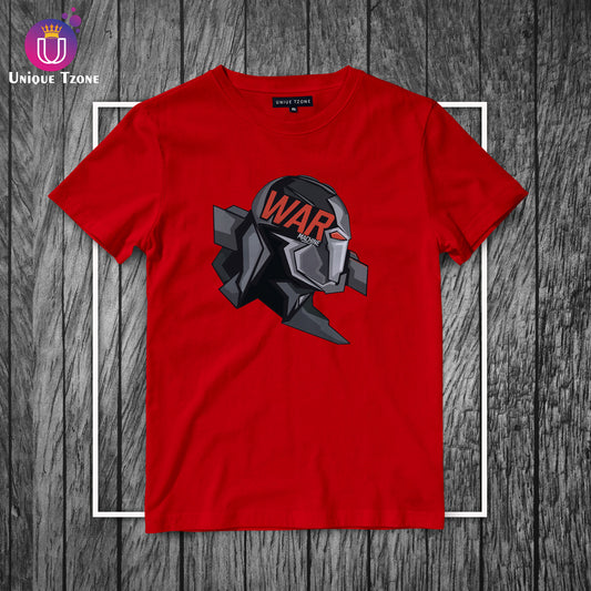 War Machine Marvel's Round Neck Half Sleeve Cotton T-shirt