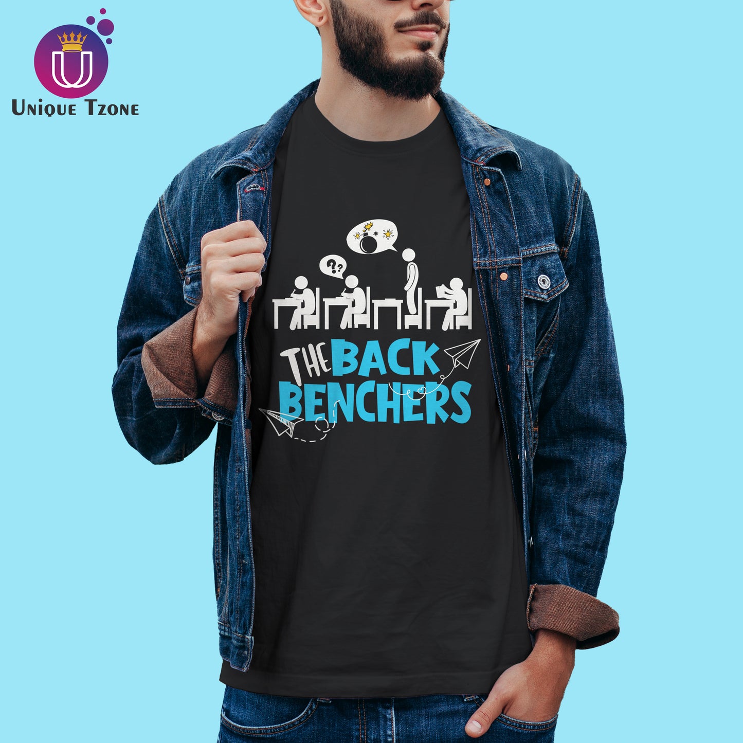 The Back Benchers Round Neck Cotton T-shirt
