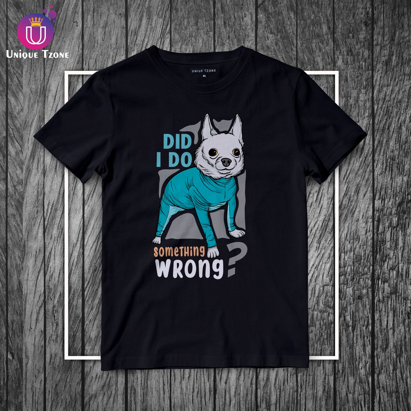 Did I Do Something Wrong Half Sleeve Cotton T-shirt