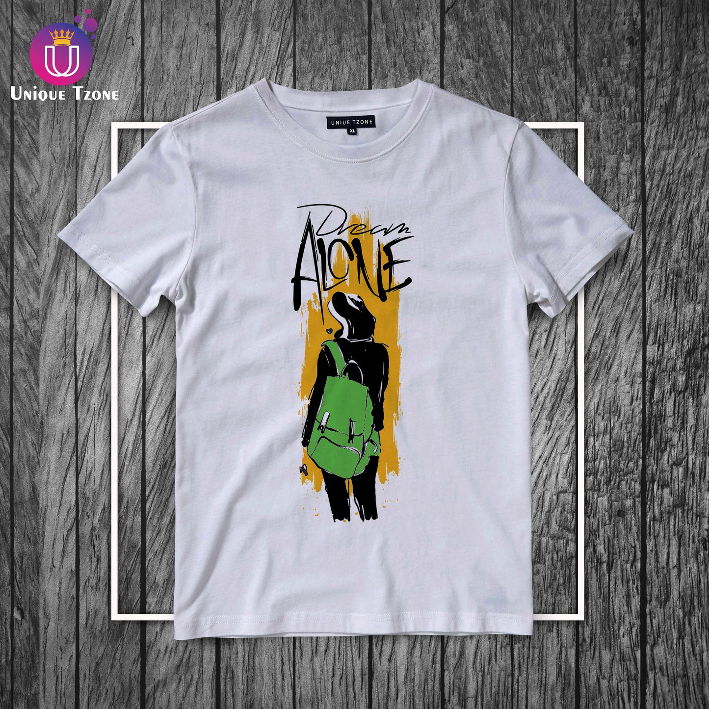 Dream Alone Round Neck T-shirt