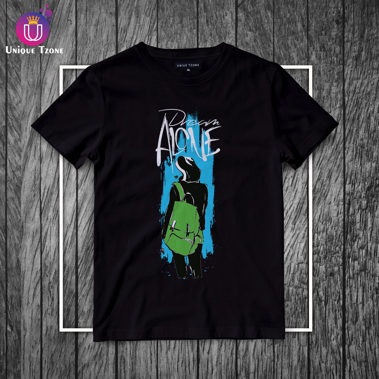 Dream Alone Round Neck T-shirt
