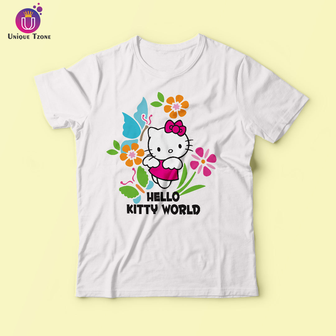 Hello Kitty World Women Regular Use Cotton T-shirt